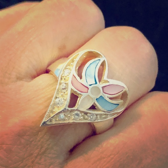 925 solid silver ring - Picture 1 of 1